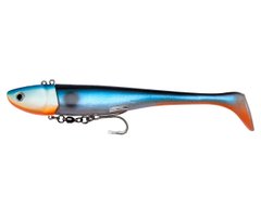 Силиконовая рыбка Pro Hunter Mullet Shad Large Paddle 750g Blue Orange, 750 г