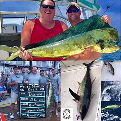 Набір троллінговая Jones Lures 18 "Green Teaser Bird Tuna Offshore