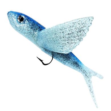Летучая рыба Target Fish silicon 21см blue/silver