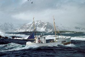 Безпека під час риболовлі в Норвегії.