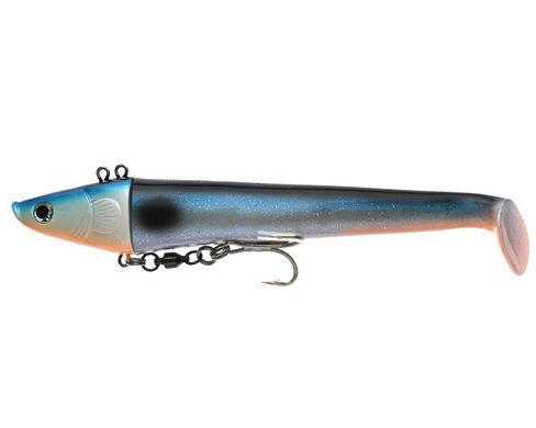 Силіконова рибка Pro Hunter Ell Shad Smal Paddle 350-500g/220mm Blue Orange