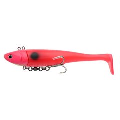 Силіконова рибка Pro Hunter Mullet Shad Large Paddle Pink Pussy, 500г / вага голови 350г
