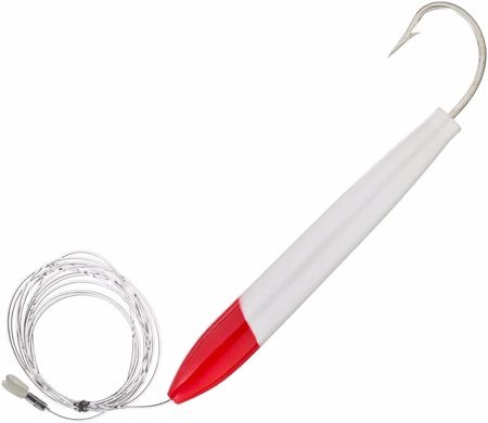 Троллінговая приманка BOONE WOODY PLUG 6" inch 10/0 RED/WHITE, 16 см